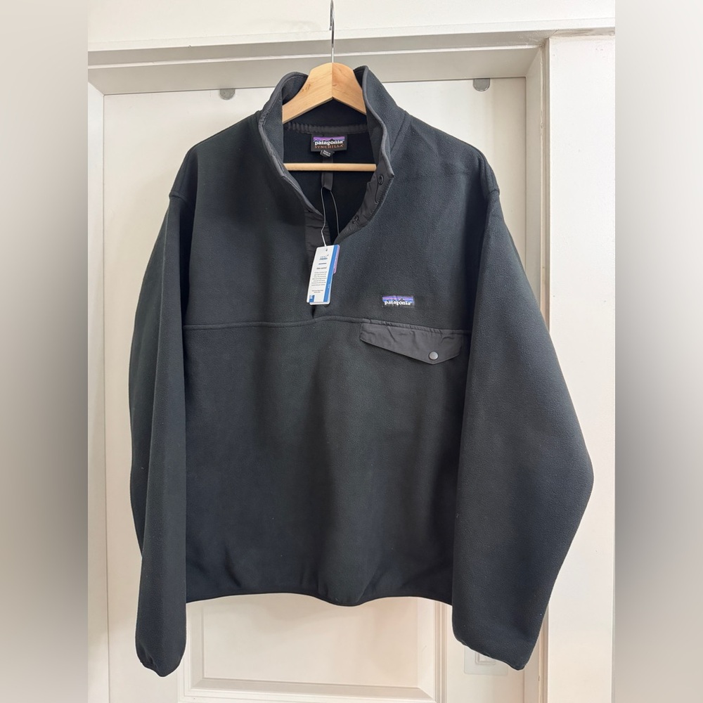 Patagonia Synchilla Black Fleece Jacket